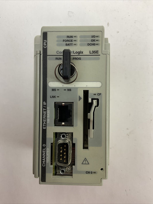 ALLEN BRADLEY 1769-L35E SER A FW REV 1.15 LOGIX 5335E PROCESSOR UNIT