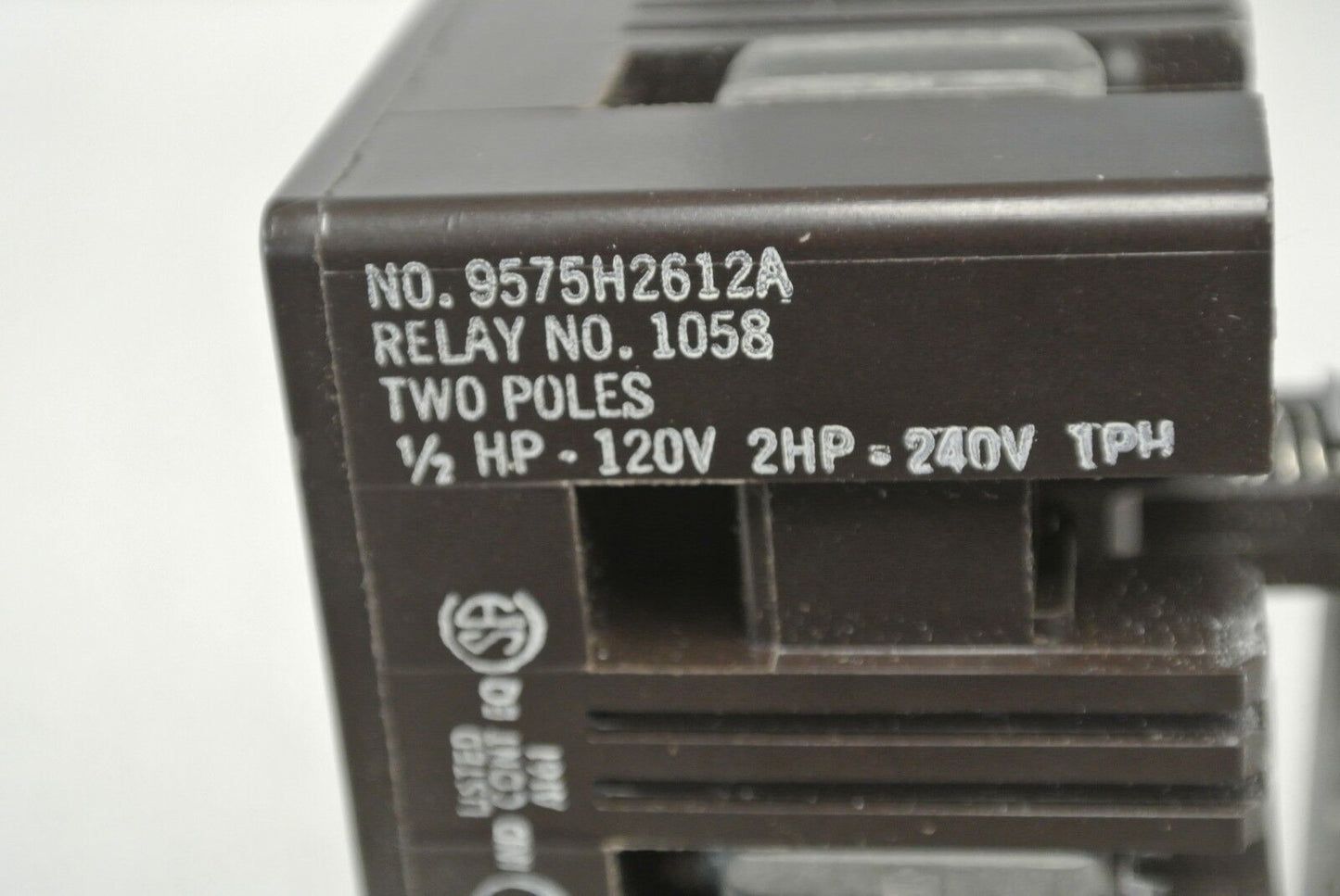 CUTLER-HAMMER 9575H2612-28 TYPE AA RELAY / 24VDC COIL / NEW SURPLUS 9757H2612A