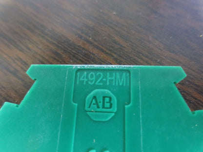 A-B 1492-HM1 / 1492-HM1G TERMINAL BLOCKS GREEN - NEW SURPLUS - LOT of 10