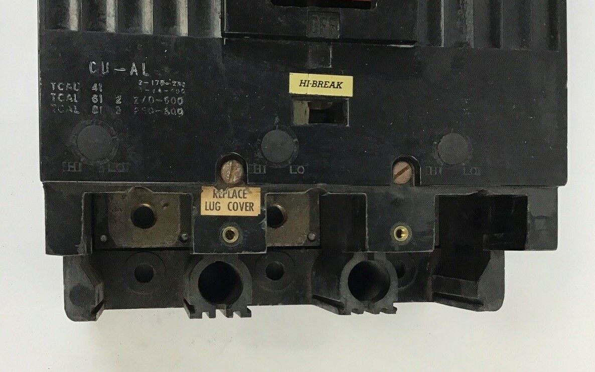 GENERAL ELECTRIC CIRCUIT BREAKER THKM836F000 MODEL 1 3P 600VAC 800A