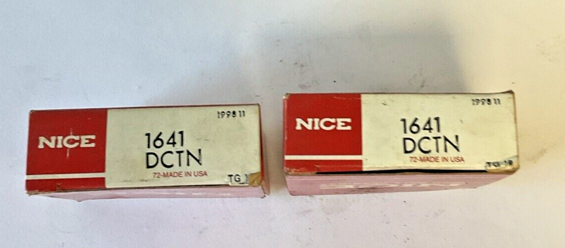 NICE 1641 DCTN BEARING ***LOTOF2***
