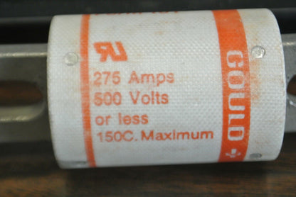 GOULD-SHAWMUT A50P275 TYPE 4 SEMICONDUCTOR FUSE / 275A, 500V NEW SURPLUS / EACH