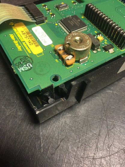 ALLEN BRADLEY FREQUENCY DRIVE 1336F-BRF50-AN-EN 1201-HCS1 5HP, 1201-HCS1, 5V