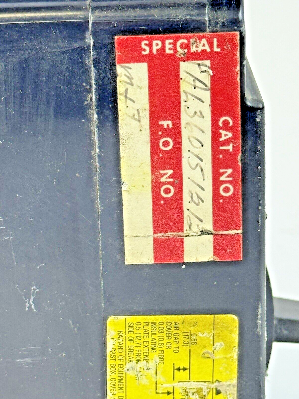 SQUARE D - FAL360151212 - CIRCUIT BREAKER W/ AUX SWITCH - 3 POLE/ 15 A/ 600 VAC