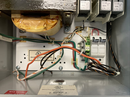 DAYKIN ELECTRIC GPFB-01?? TRANSFORMER DISCONNECT SWITCH PRI 480V SEC 120V 1PHASE