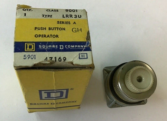 SQUARE D 9001 LRR3U SERIES A PUSHBUTTON OPERATOR