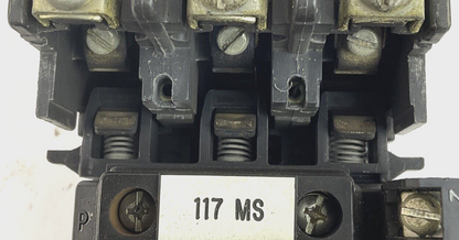 ALLEN BRADLEY 509-BOD-9 STARTER SIZE1 SER.B CB236COIL 595A AUX 10HP W40 HEATER