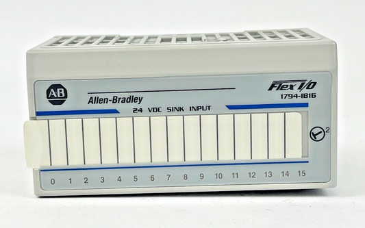 ALLEN BRADLEY - 1794-IB16 - VDC SINK INPUT MODULE - SERIES A - FLEX I/O