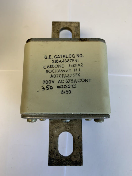 General Electric 218A4387P41 375A 700V Fuse