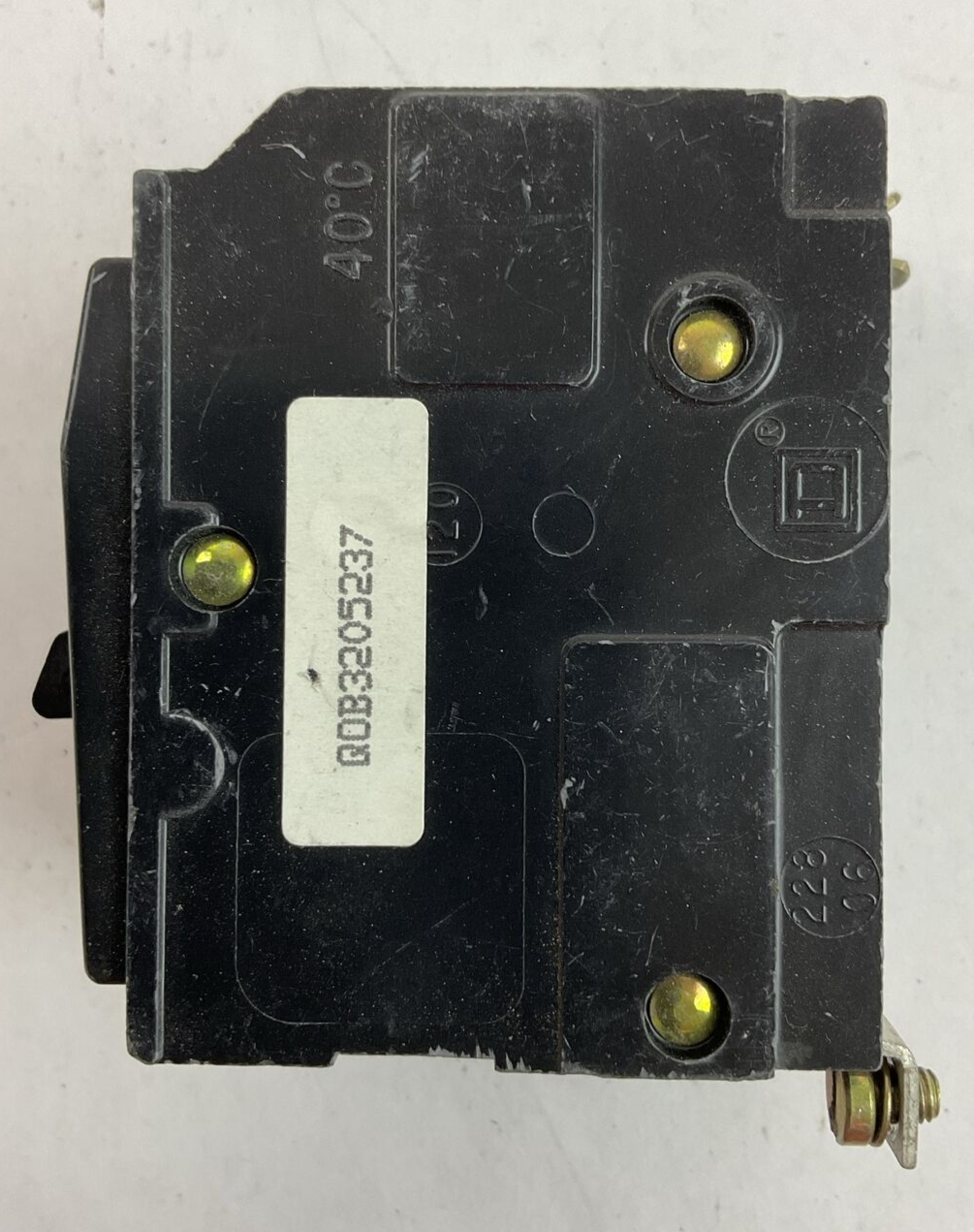SQUARE D QOB3205237 BOLT-ON CIRCUIT BREAKER 20AMP 3POLE 240VAC