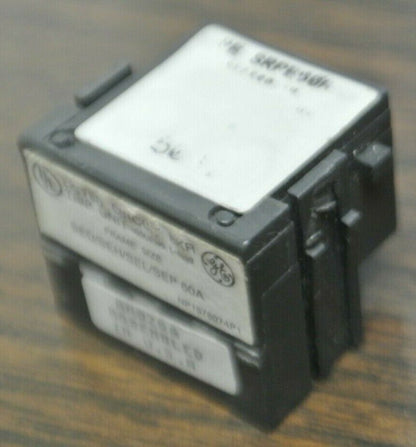 GE SRPE50A 50A TRIP UNIT for CIRCUIT BREAKER FRAME SIZES SED / SEH / SEL / SEP