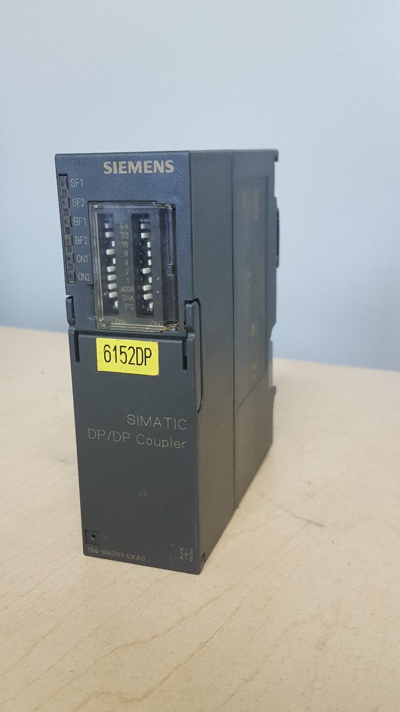 SIEMENS SIMATIC S7 6ES7 158-0AD01-0XA0 DP/DP COUPLER