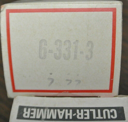 CUTLER-HAMMER 6-331-3 / CONTACT KIT / for DEF. PURPOSE CONTACTORS / NEW SURPLUS