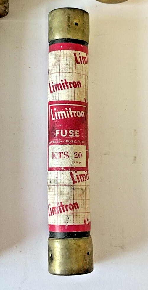 BUSSMAN KTS20 FUSE 600VAC 20A LIMITRON CLASS K1 ***LOTOF14***