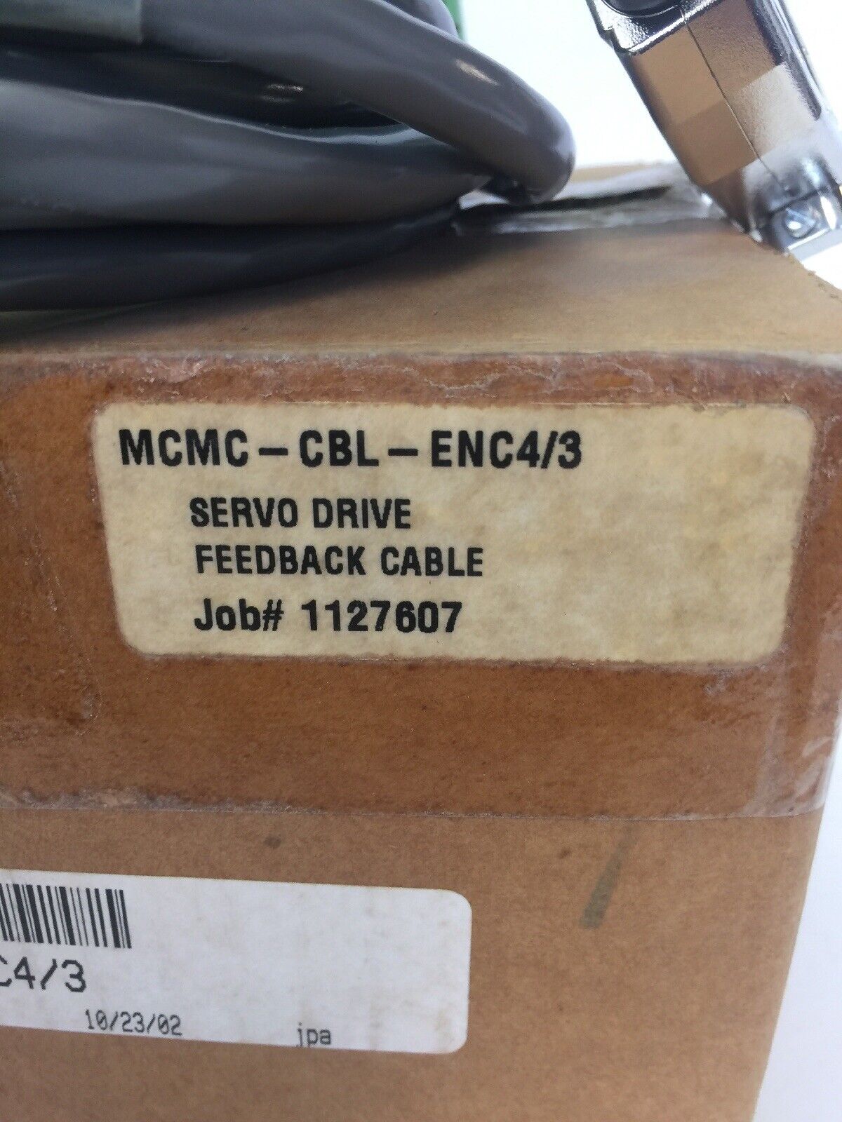 MCMC-CBL-ENC4/3 SERVO FEEDBACK CABLE