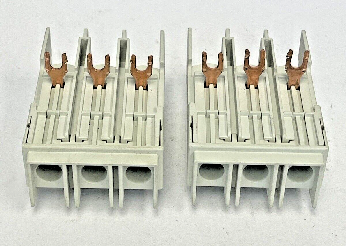 SIEMENS *LOT OF 2*- 3RV1928-1H - TERMINAL BLOCK - TYPE E