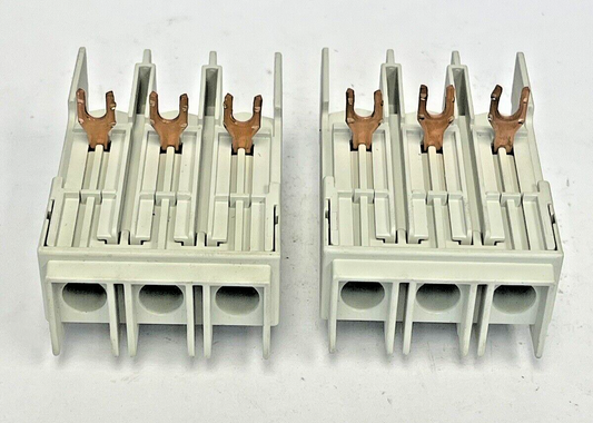 SIEMENS *LOT OF 2*- 3RV1928-1H - TERMINAL BLOCK - TYPE E