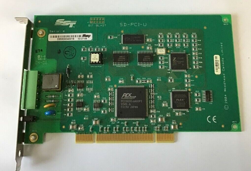 SST SD-PCI-U CIRCUIT BOARD ADAPTER CARD