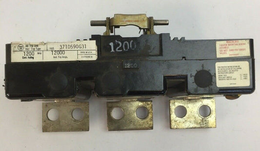 WESTINGHOUSE 371D590G31 AB TRIP UNIT 1200AMP INST TRIP 12000AMP 3POLE