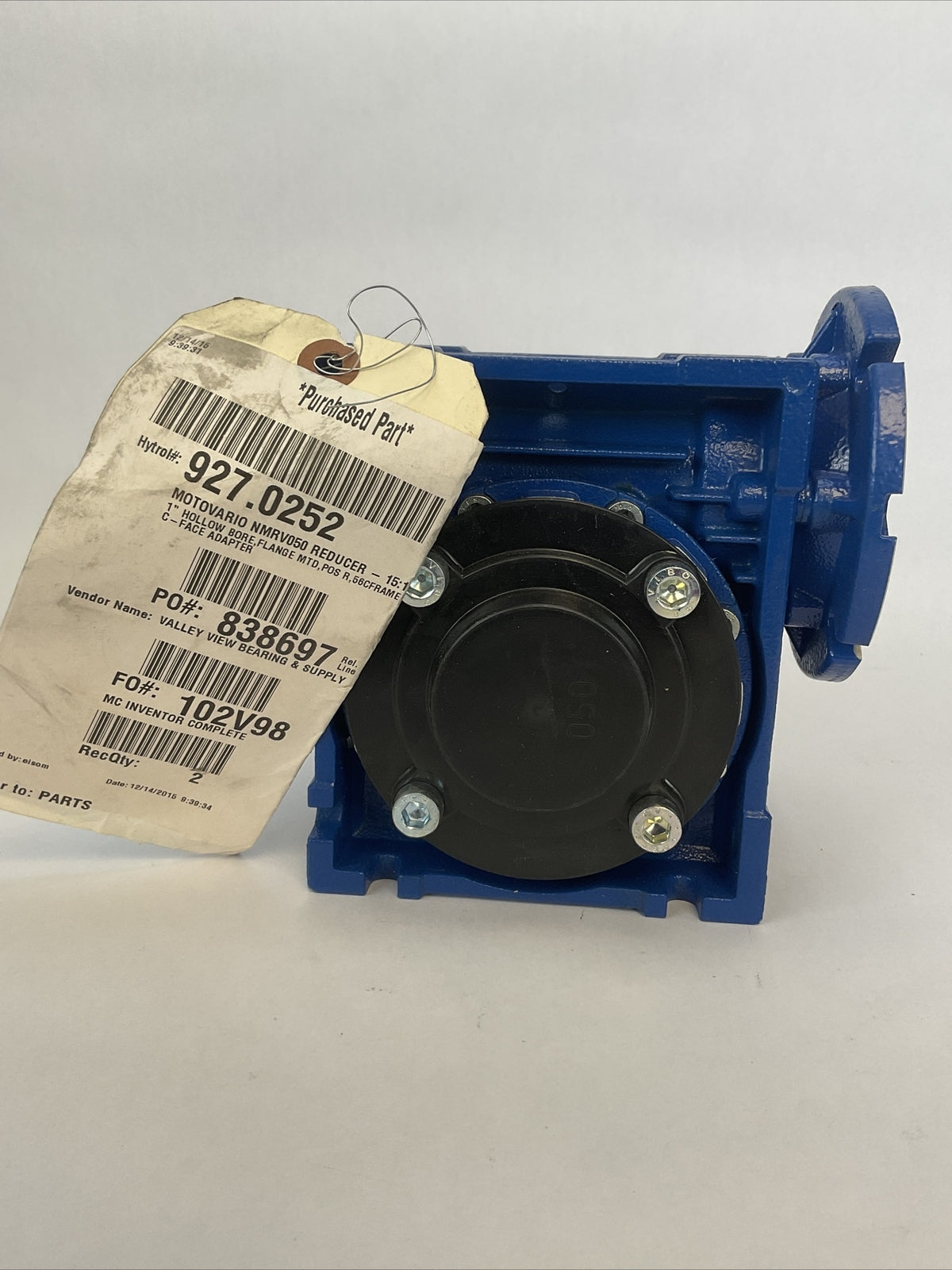 MOTOVARIO NMRV 050 GEAR REDUCER  15:1 RATIO