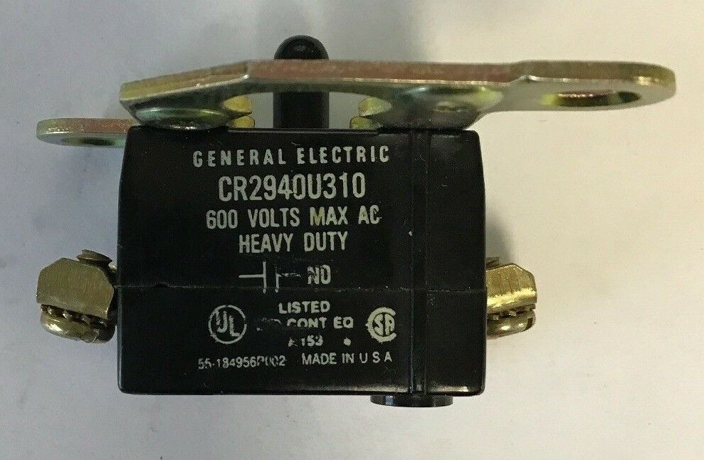 GE CR940WA310 PUSHBUTTON 600VAC