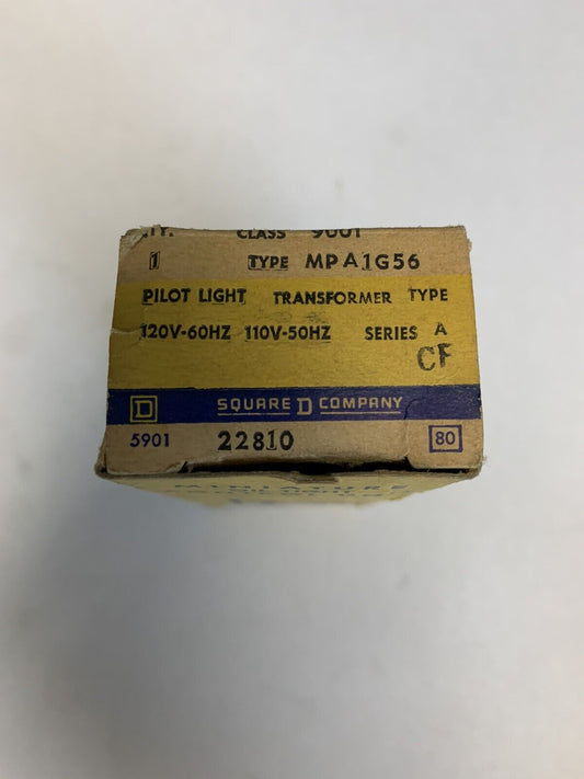Square D 9001 MPA1G56 Pilot Light Series A CF