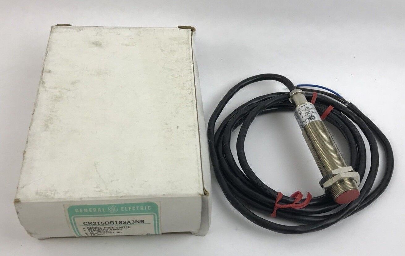 General Electric Barrel Proximity Switch CR215DB18SA3NB (NEW) CR215DB18SA3