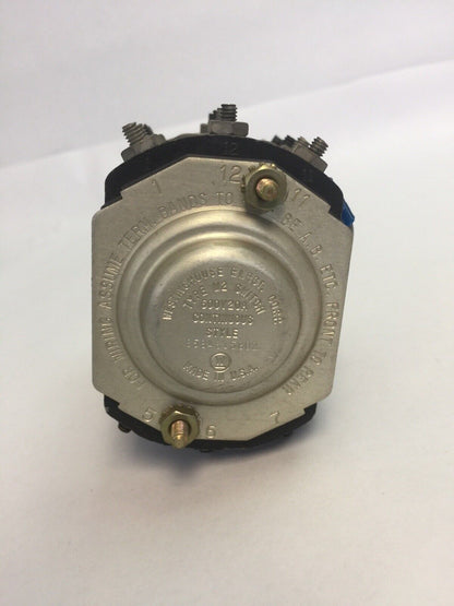 WESTINGHOUSE 658A615G02 TYPE W2 SWITCH 600V 20A ROTARY SWITCH MISSING HANDLE