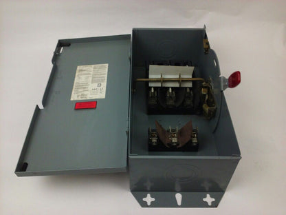 CHALLENGER HD361SNC, SAFETY SWITCH, TYPE 1 INDOOR, 30A, 600V, 3P, FUSIBLE, NEW
