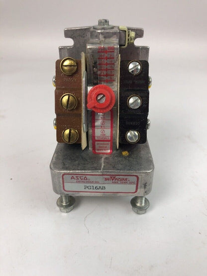 ASCO TRI POINT PG16AB PRESSURE SWITCH