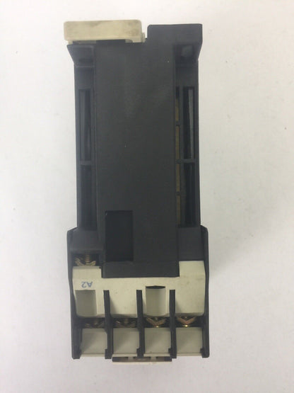 TELEMECANIQUE CA3 DN 22 CONTROL RELAY 600VAC 10A COIL 24VDC LA4 DE 1E 24-48 VAC