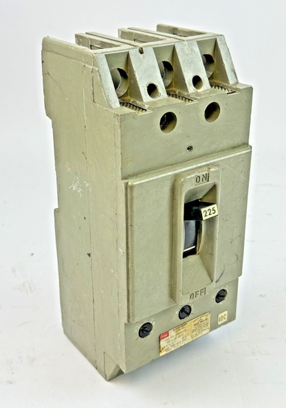 FPE - HFJ631225 - MAGNETIC TRIP CIRCUIT BREAKER - 225 A, 3 POLE, 600 VAC