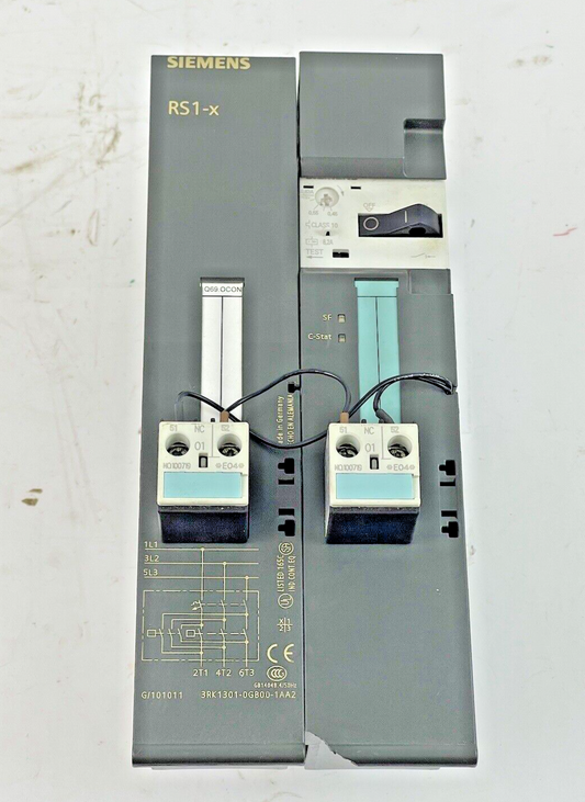 SIEMENS - 3RK1301-0GB00-1AA2/ 3RV1011-0GA10/ 3RH1911-1AA01(X2)