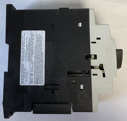 SIEMENS 3RV1031-4EA10 MOTOR STARTER 50/60HZ 600V 22-32A 6KV 125A