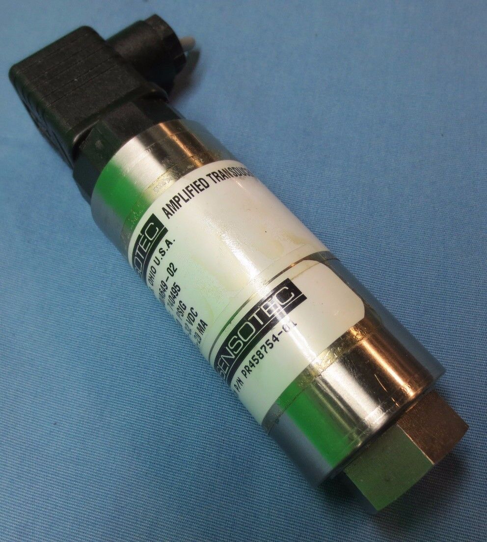 SENSOTEC 440/A649-02 AMPLIFIED TRANSDUCER 150 PSIG RANGE - GM PR458754-01