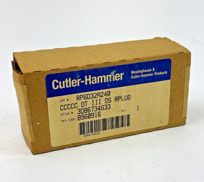 CUTLER-HAMMER / EATON - RP6D32A240 - DIGITRIP RMS RATING PLUG - 2400 AMP