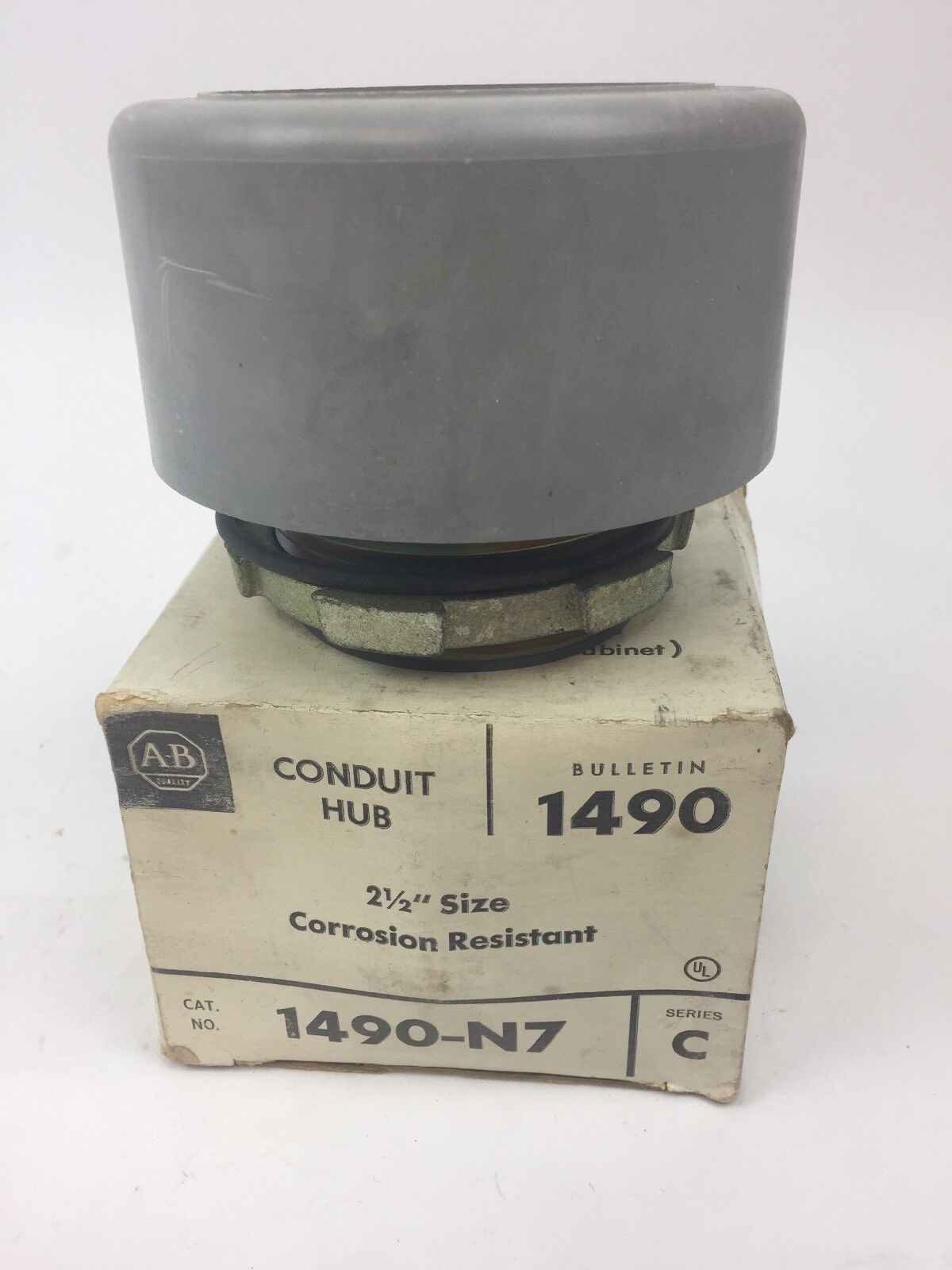 ALLEN BRADLEY 1490-N7 CONDUIT HUB 2 1/2" CORROSION RESISTANT