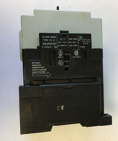 SQUARE D CLASS 8502 TYPE PF3.22 63A 600VAC 40HP 3PHASE
