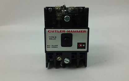 CUTLER HAMMER TYPE M RELAY D26MB / D26MPR / D26MPL / D26MPS