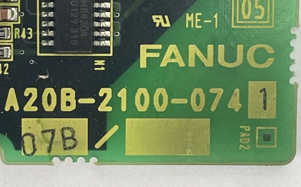 FANUC A20B-2100-0741 07B CONTROL BOARD