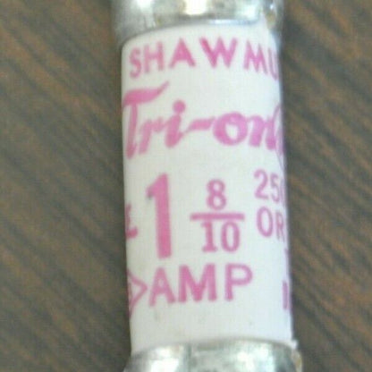 BOX of 10 / GOULD-SHAWMUT TRM1-8/10 FUSE 1-8/10A / 250V / NEW SURPLUS TRM 1-8/10