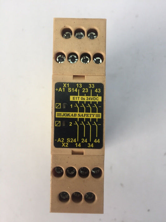 JOKAB SAETY E1T EXPANSION RELAY 6A 250V 1840VA