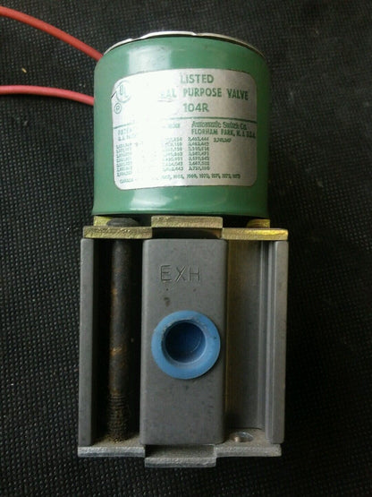 ASCO 8340A3 RED-HAT VALVE 110/120V 1/4" PIPE 5/64 ORIFICE 150psi AIR