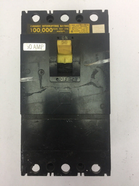 SQUARE D IFL24050 CIRCUIT BREAKER 480VAC 2 POLE 50AMPS