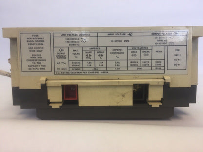 ALLEN BRADLEY 8500-E153 DIGITAL I/O MODULE SER A INPUT 10-30VDC OUTPUT 10-250VAC