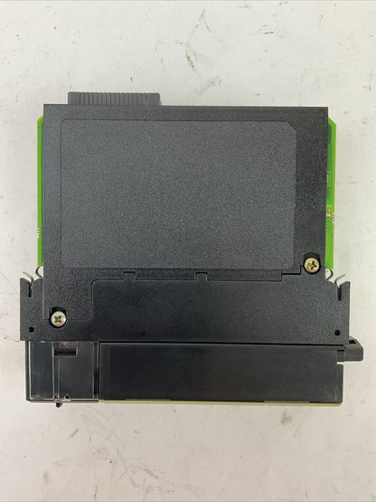 ALLEN BRADLEY 1756-OB16E SER A CAT REV H01 F/W REV 2.4 DC EFUSED OUT 16PT 24VDC