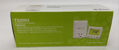 TRICKLESTAR 891EM-US-W-AAXWD TS2003 PLUG-IN ENERGY MONITOR