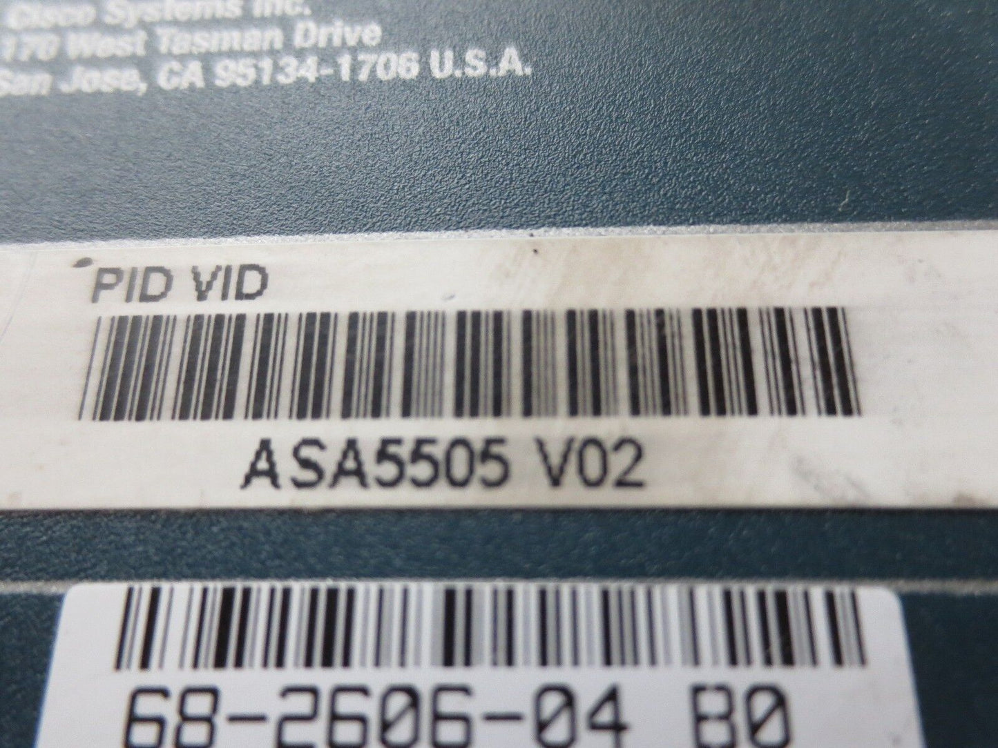 CISCO ASA 5505 V02 ADAPTIVE SECURITY APPLIANCE 47-18790-02 ASA FIREWALL