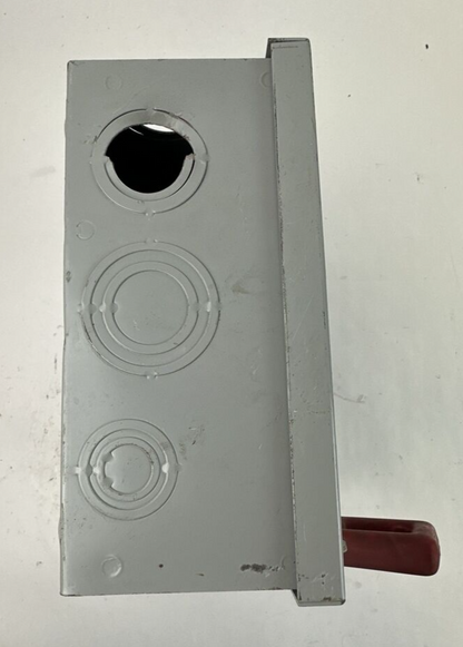 GE THN3361 HEAVY DUTY SAFETY SWITCH 30A MOD 7 600VAC 3PH 30HP 250VDC 5HP TYPE 1