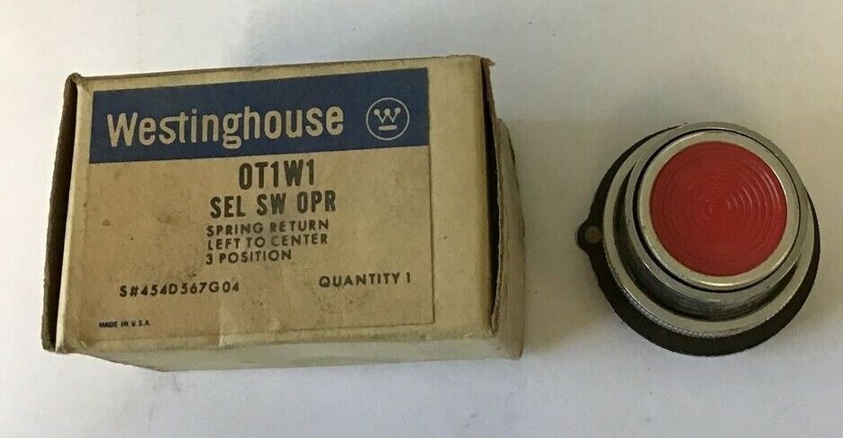 WESTINGHOUSE OT1W1 SELECTOR SWITCH OPERATOR ****LOTOF3****